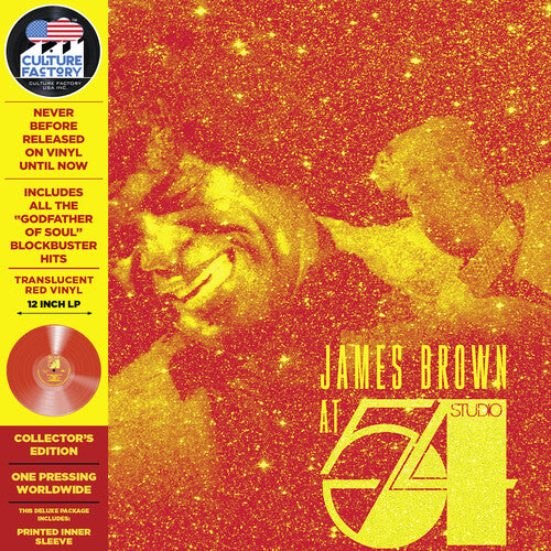 James Brown - At Studio 54 New York City Color Vinyl LP