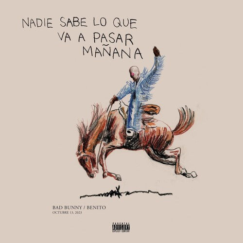 Bad Bunny Nadie Sabe Lo Que Va A Pasar Manana Vinyl LP