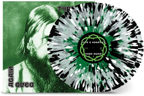 Type O Negative - Dead Again - Clear Green White Black Splatter Color Vinyl LP