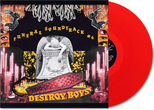 Destroy Boys - Funeral Soundtrack #4 - Transparent Red Color Vinyl LP