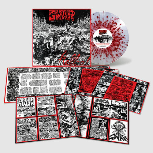 Gwar - Hell-o (36th Anniversary Edition, Clear w/ Red Splatter)