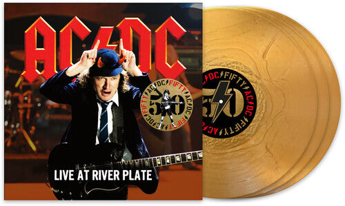 AC/DC - Live At River Plate (50th Anniversary) Gold Color Vinyl LP