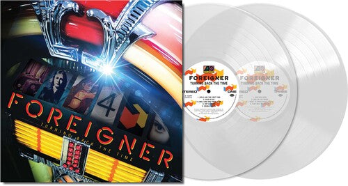 Foreigner - Turning Back The Time 2LP Ultra Clear vinyl - BRICK AND MORTAR EXCLUSIVE Color Vinyl LP