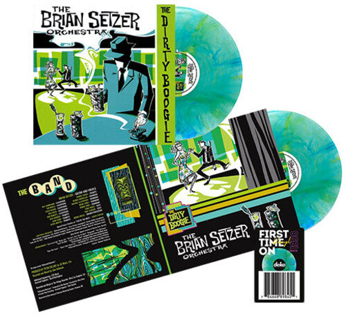 Brian Setzer Orchestra The Dirty Boogie vinyl colored